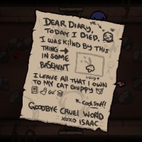 The Binding of Isaac tweet d'Apple