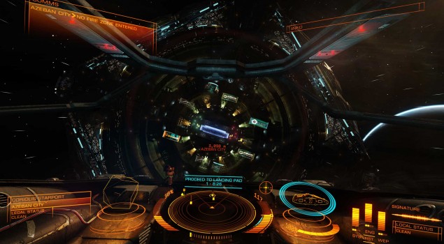 Elite Dangerous - Docking