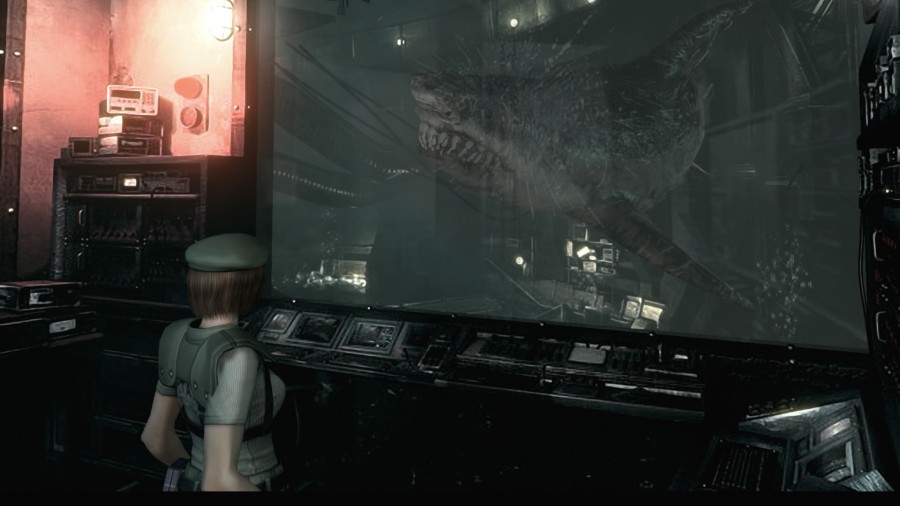 Resident Evil HD Remaster - Requin géant