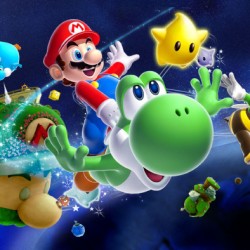 Super Mario Galaxy 2 Yodshi et Mario