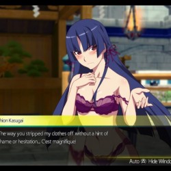 Akiba's Trip Undead & Undressed Shion sous-vêtements