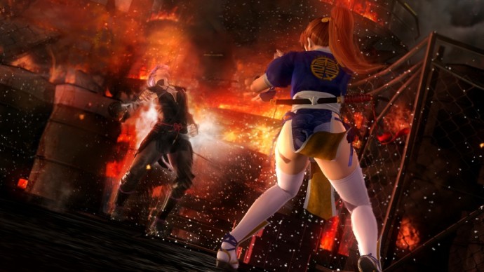 Dead or Alive 5 Last Round explosion Kasumi