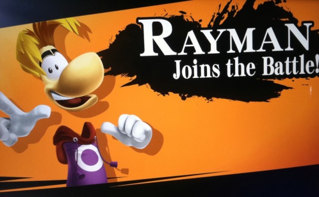 Rayman in Super Smash Bros.