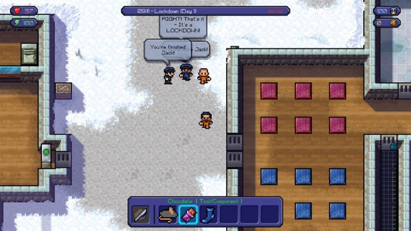 The Escapists - Prison en hiver