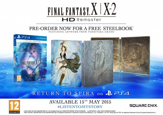 FInal Fantasy X/X-2 HD Remaster Edition limitee