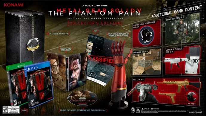 Metal Gear Solid 5 The Phantom Pain Collector's Edition