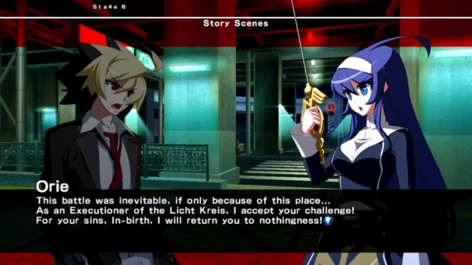 Under Night In-Birth EXELate mode histoire