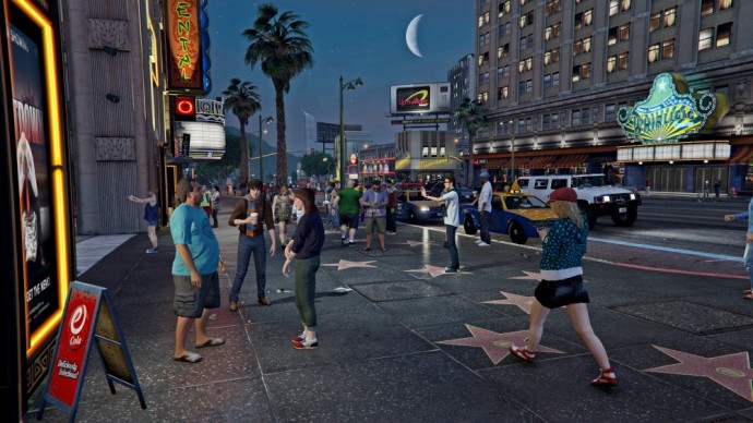 Test Grand Theft Auto V [PC] - New Game Plus - Los Santos by night