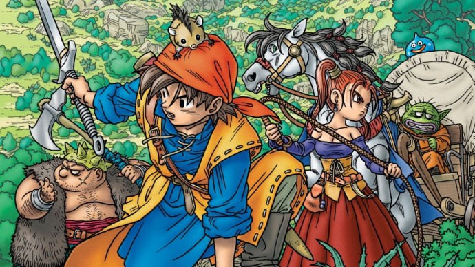 Artwork de Dragon Quest 8