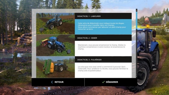 Farming Simulator 15 Didacticiels