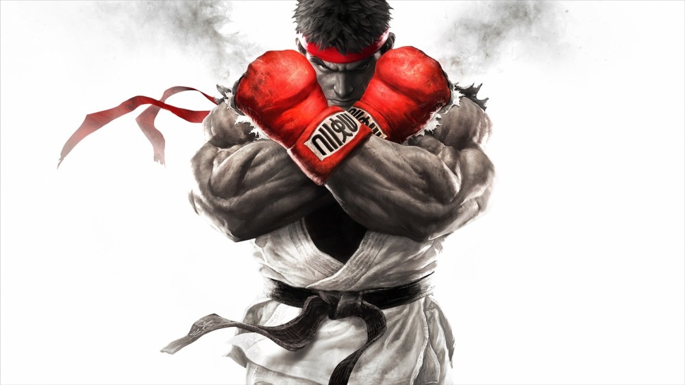 Street Fighter V Ryu se protège