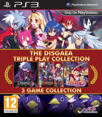 The Disgaea Triple Play Collection jaquette