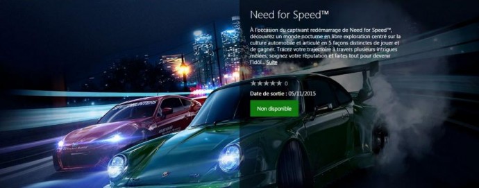 Need for Speed: dates et infos 