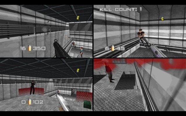 Goldeneye 007 écran splitté