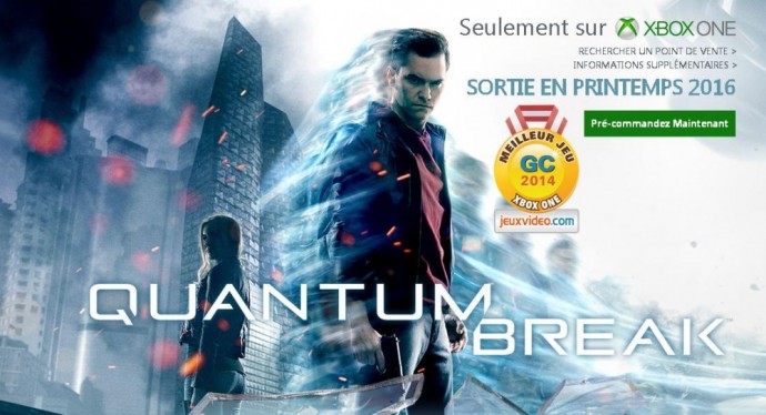 Quantum Break : une date de sortie approche