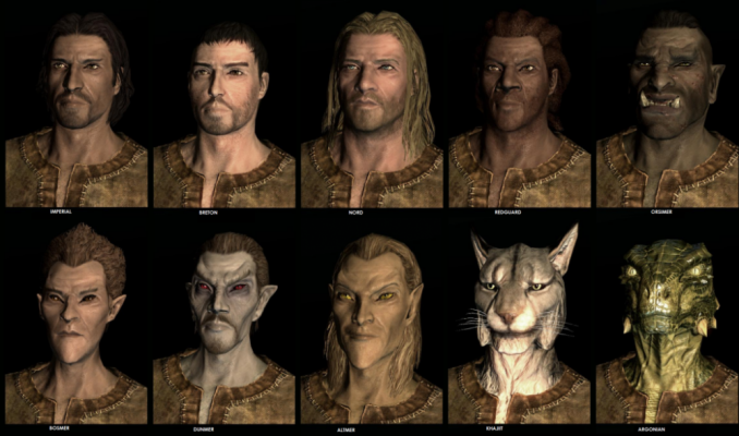 The Elder Scrolls Online - Tamriel Unlimited - races