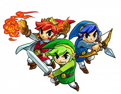 The Legend of Zelda Tri Force Heroes héros