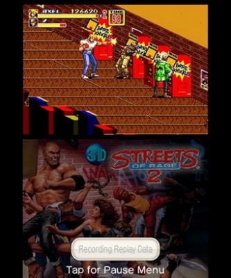 3D Streets of Rage II salle d'arcades