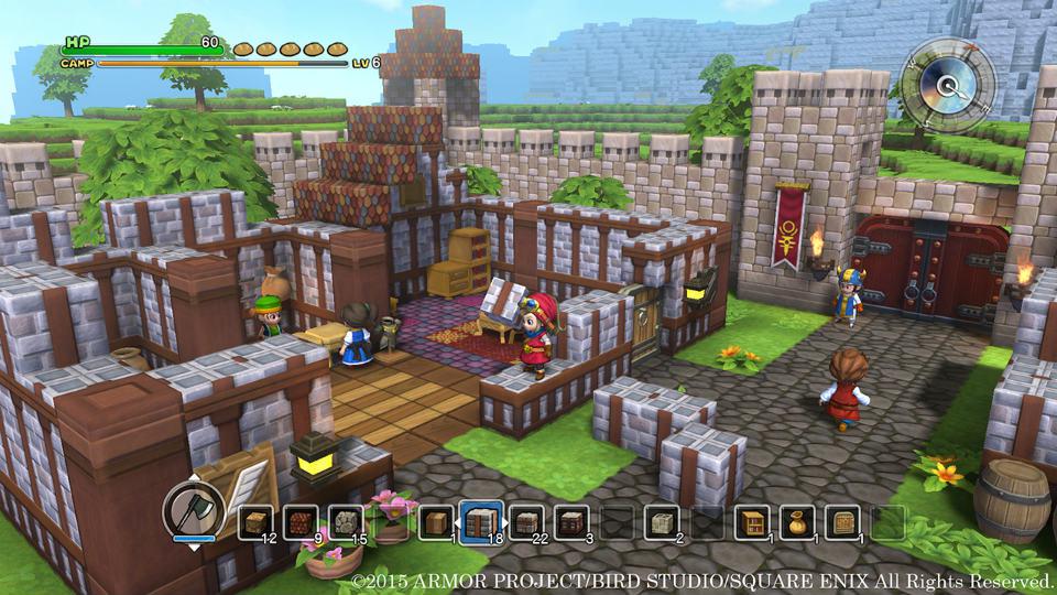 dragon quest builders village