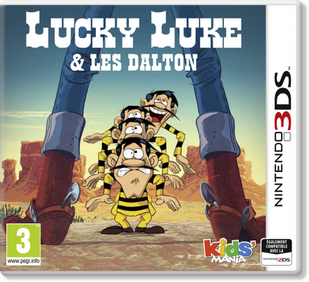 Lucky Luke et les Dalton jaquette