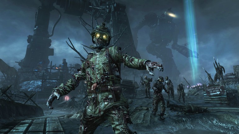 Un zombi dans Call of Duty: Black Ops III