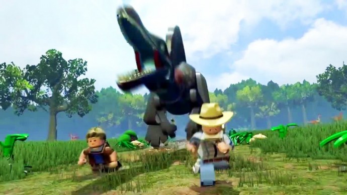 LEGO Jurassic World spinosaure