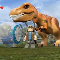 Un dinausore dans LEGO Jurassik World