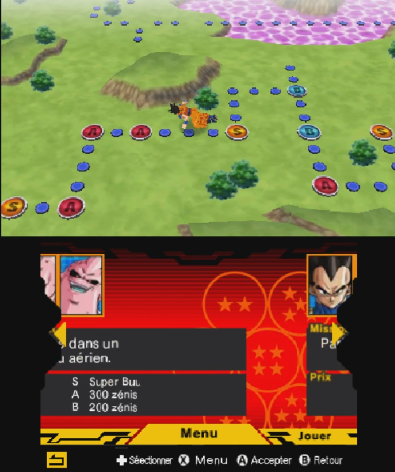 Dragon Ball Extreme Butoden mode aventure