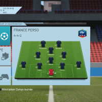 Le menu d'avant match de FIWC