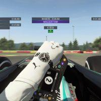 Vue cockpit dans F1 2015