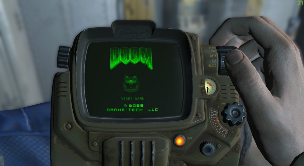 Le PipBoy dans Fallout 4