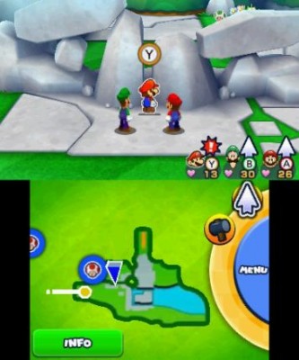 Mario & Luigi Paper Jam Bros fissure