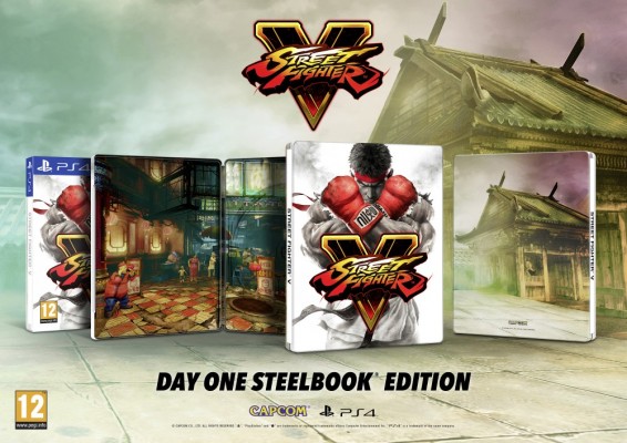 Street Fighter V steelbook