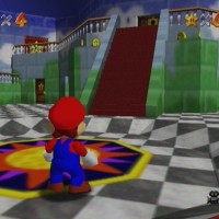 Super Mario 64 hall du chateau