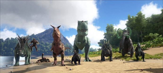 Un aperçu des dinosaures de Ark: Survival Evolved