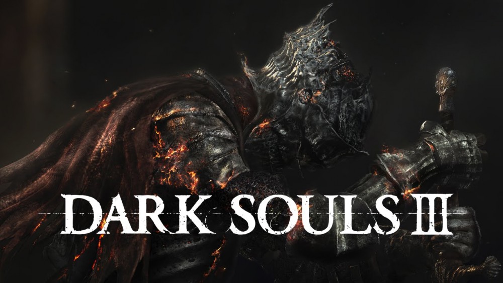 Guerrier plantant son arme au sol dans Dark Souls III