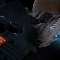 Course poursuite dans les reliefs de Elite Dangerous: Horizons