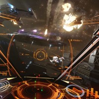 Bombardement du vaisseau ennemi dans Elite Dangerous: Horizons