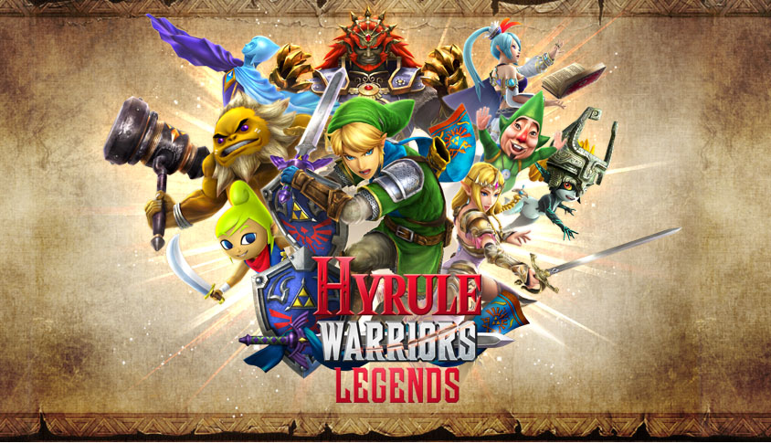 La jaquette d'Hyruile Warriors: Legends