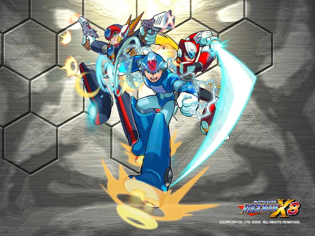 Mega Man Axl et Zero dans Mega Man X8