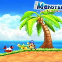 Monster Boy and the Cursed Kingdom Monster Boy humain frappe avec épée un crabe