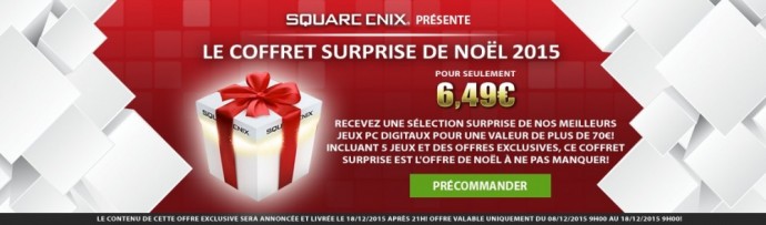 Square Enix coffret surprise