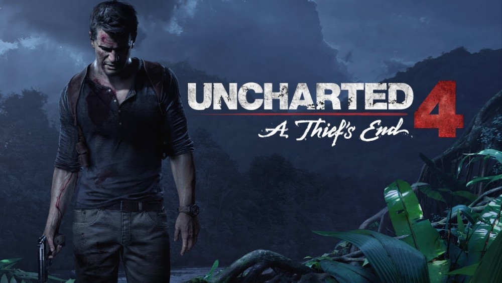 Nathan Drake debout dans la jungle dans Uncharted 4: A Thief's End