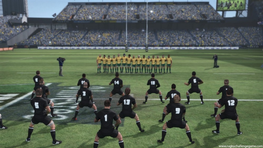 Petit haka dans Jonah Lomu Rugby Challenge 3