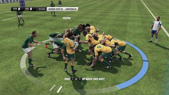 ça pousse en mêlée sur Jonah Lomu Rugby Challenge 3