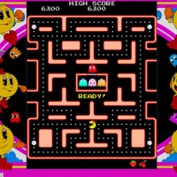 Un niveau de Ms. Pac-Man