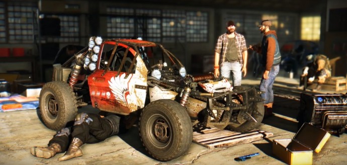 Un buggy dans Dying Light The Following