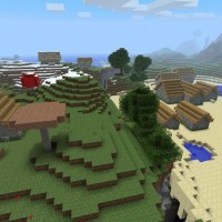 Paysage Minecraft