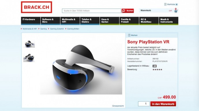 Playstation VR site Suisse 01