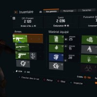 Tom Clancy's The Division l'équipement